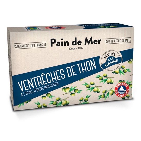 Ventrêches de thon à l'huile d'olive