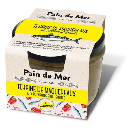 Terrine de maquereaux aux poivrons