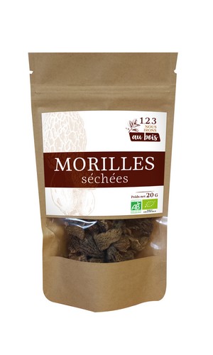 Morilles séchées