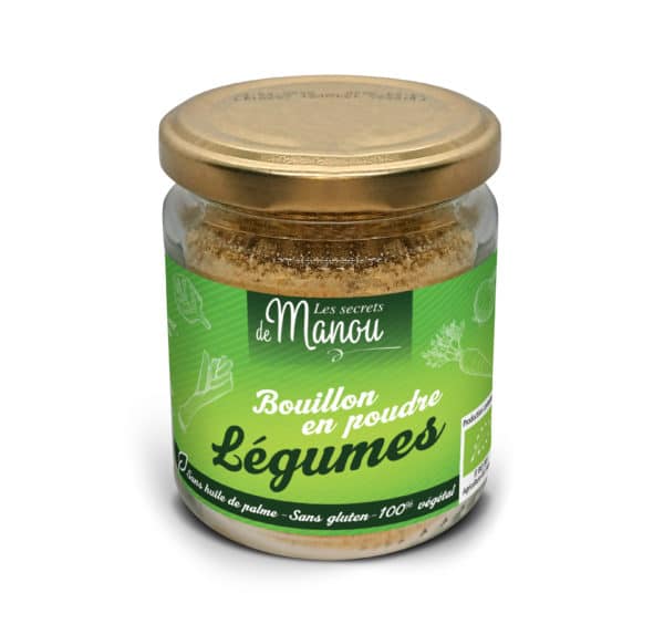 Bouillon de légumes en poudre Accent Bio
