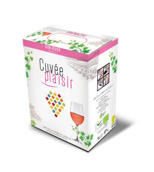 Cuvée Plaisir vin rosé 3L