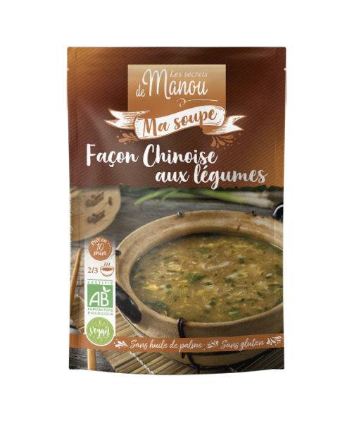 Soupe façon chinoise aux légumes