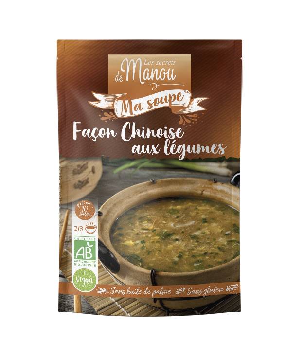 Soupe façon chinoise aux légumes