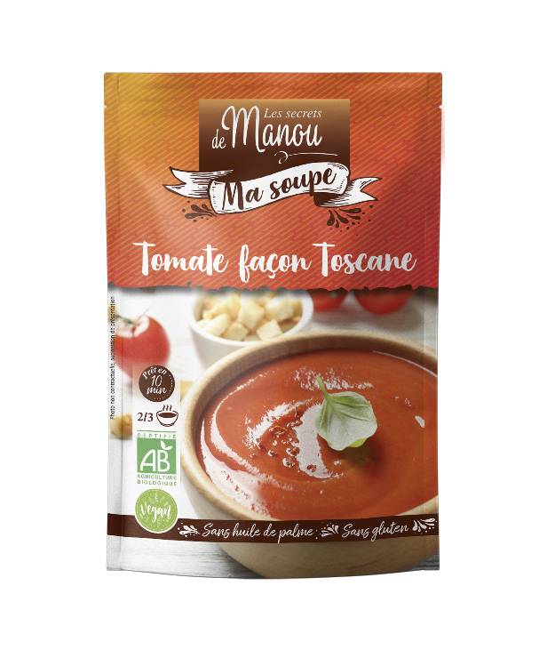 Soupe de tomate façon Toscane
