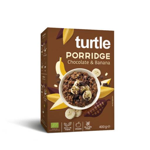 Porridge chocolat et banane